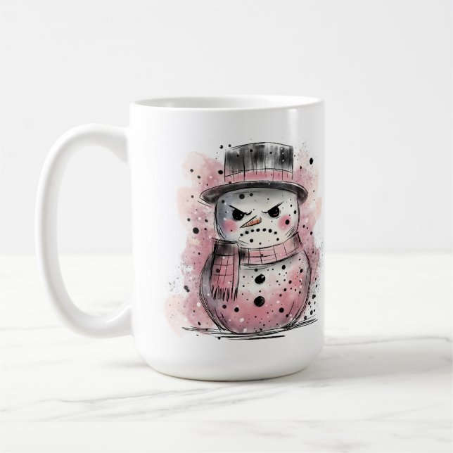 Mug Grumpy Snowman (Gauche)