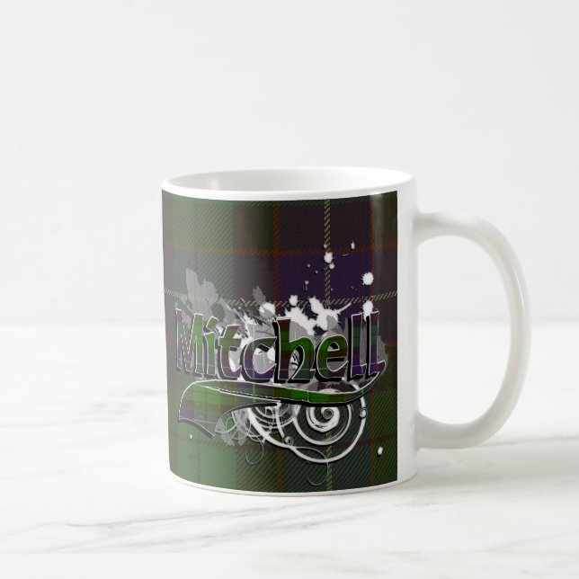 Mug Grunge de tartan de Mitchell (Droite)