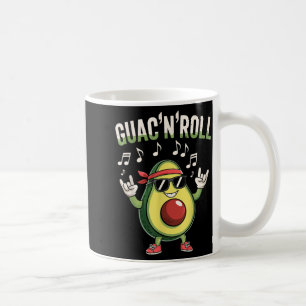 Mug Guac'n'roll rock à l'avocat