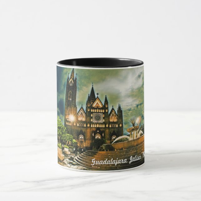 Mug Guadalajara, México Templo Expiatorio Art (Centre)