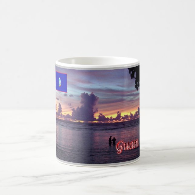 Mug Guam - Coucher de soleil - (Centre)