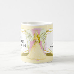 Mug Guardian ange or robe or cheveux or filles anniver