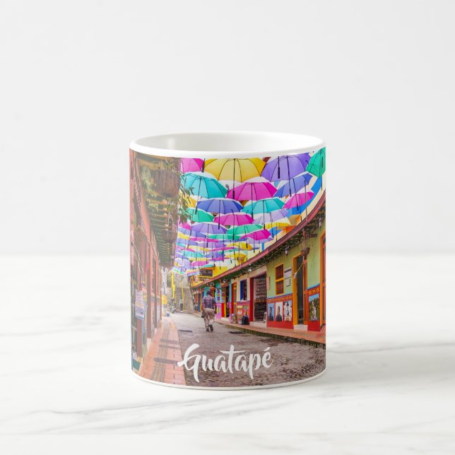 Mug Guatapé. Colombie, rue Umbrella (Centre)