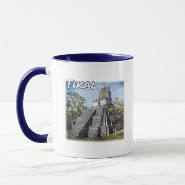 Mug Guatemala Tikal Ruines Temple (Gauche)