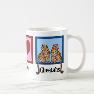 Mug Guépards d'amour de paix