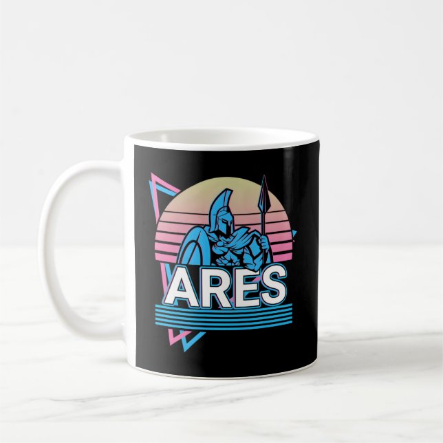 Mug Guerre de Dieu grec Ares (Gauche)