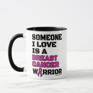 Mug Guerrier/Bloque/Quelqu'Un Que J'Aime...Cancer du S