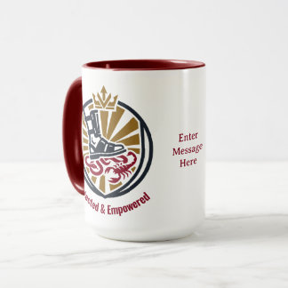 Mug Guerrier Chrétien Autonomisé Protégé Luc 10 19