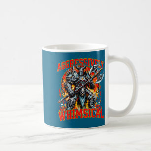 Mug Guerrier de combat de fantasy sombre agressivement