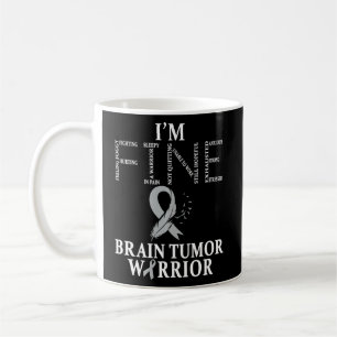 Mug Guerrier de la tumeur du cerveau Je vais bien