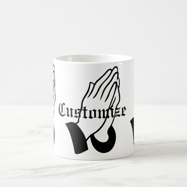 Mug Guerrier de prière prier Thunder_Cove (Centre)
