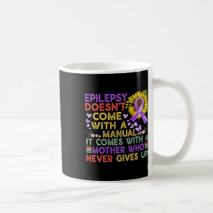 Mug Guerrier tournesol de sensibilisation à l'épilepsi