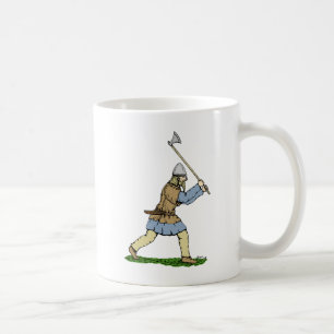 Mug Guerrier viking brandissant une grande boîte