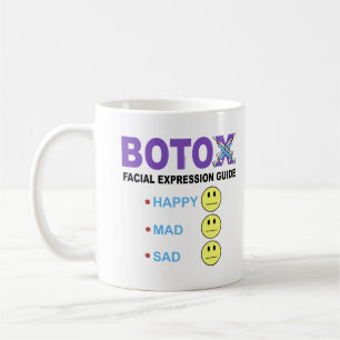 Mug Guide d'expression faciale BOTOX