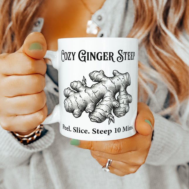 Mug Guide d'infusion de thé au gingembre  (Créateur téléchargé)