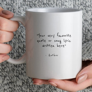 Mug Guillemet personnalisé - créez votre propre