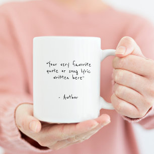 Mug Guillemet personnalisé - créez votre propre