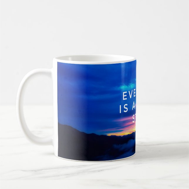 Mug Guillemets motivants et inspirants - Tous les jour (Gauche)