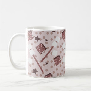 Mug Guimauves Biscuits S'mores de Camping Feu de Camp 