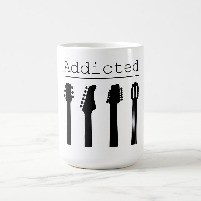 Mug Guitare accro (Centre)
