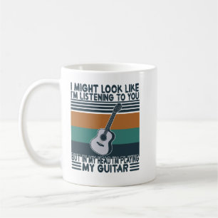 Mug Guitare J'Ai L'Air De Vous Écouter Guita