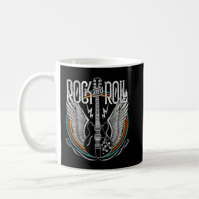 Mug Guitare Rock And Roll Music (Gauche)