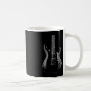 Mug Guitare Rock Band Et Rouleau Pour Hommes Bande Tee