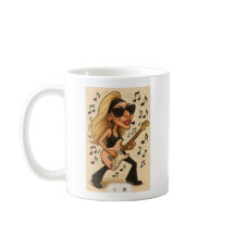 Guitare Rockin' Femme Sauvage