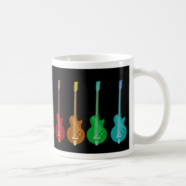 Mug Guitares colorées (Droite)