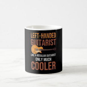 Mug Guitariste gaucher comme un guitariste ordinaire
