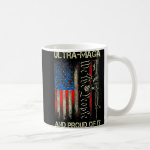 Mug Gun USA Drapeau Patriots Ultra MAGA Et Fier De Ça