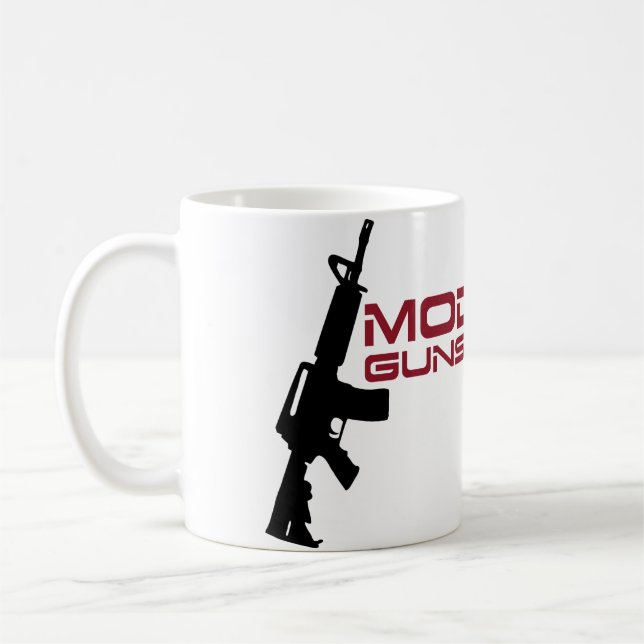 Mug Gunslinger moderne par encre personnalisée amé (Gauche)