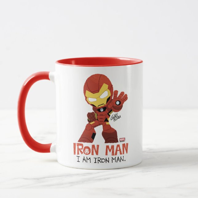 Mug Guri Hiru Iron Man (Gauche)