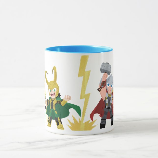 Mug Guri Hiru Loki & Thor (Centre)