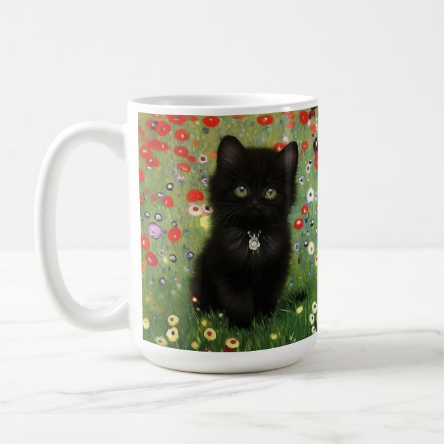Mug Gustav Klimt Kitten (Gauche)
