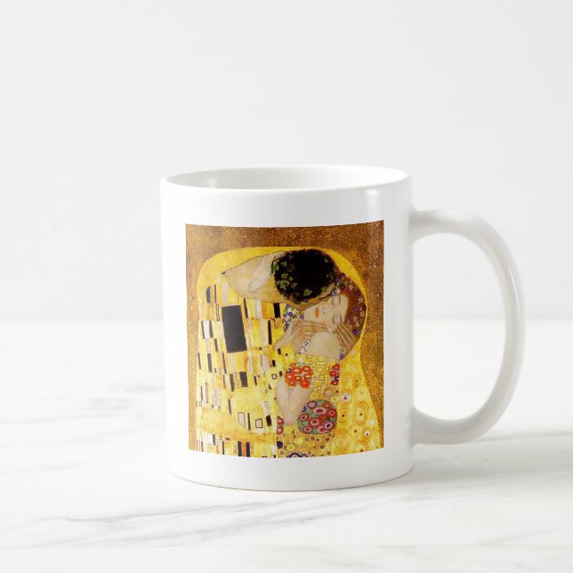 Mug Gustav Klimt La Peinture Classique Du Kiss (Droite)
