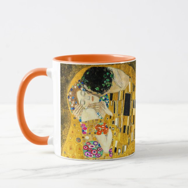 Mug Gustav Klimt - Le baiser / Saint Valentin (Gauche)