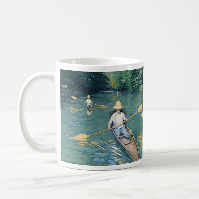 Mug Gustave Caillebotte - Skiffs on the Yerres (Gauche)