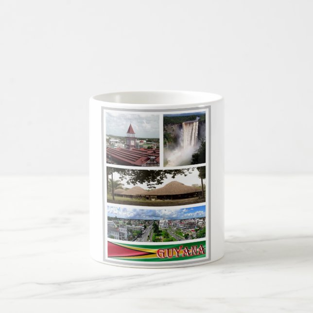Mug Guyana - Mosaic - (Centre)