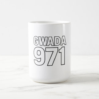 Mug GWADA 971 | Fierté Guadeloupe Style Urbain