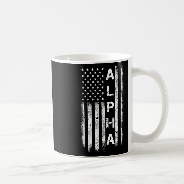 Mug Gym Alpha-flag Workout Bodybuilding Fitness Cool G (Droite)