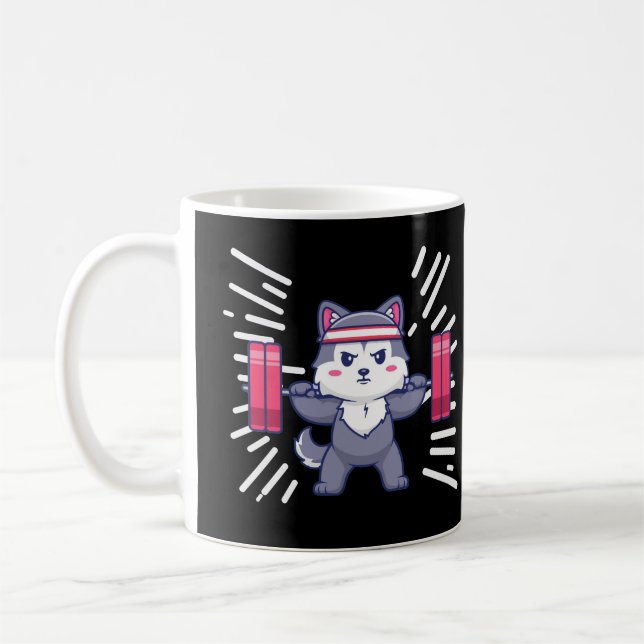 Mug gym cat (Gauche)