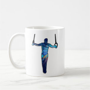 Mug Gymnaste Homme Anneaux Duo