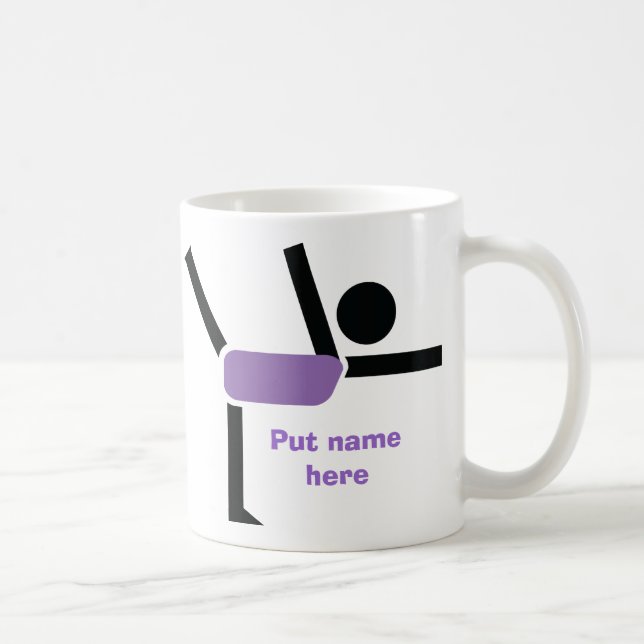 Mug Gymnastique cadeaux, gymnastique artiste sur mesur (Droite)