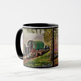 Mug Gypsy Vanner cheval Irish Caravan wagon