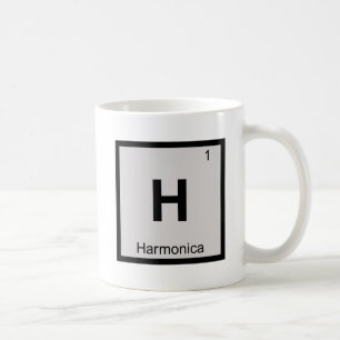 Mug H - Harmonica Music Chimie Tableau Périodique