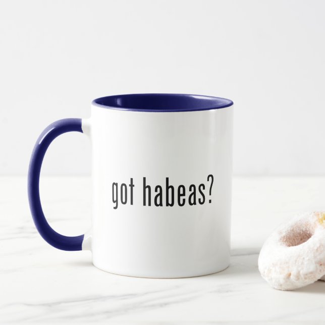 Mug Habeas ?Mug (Avec donut)
