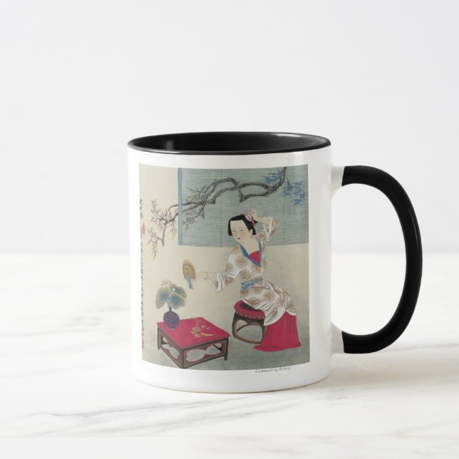 Mug Habillage pendant le matin (Droite)