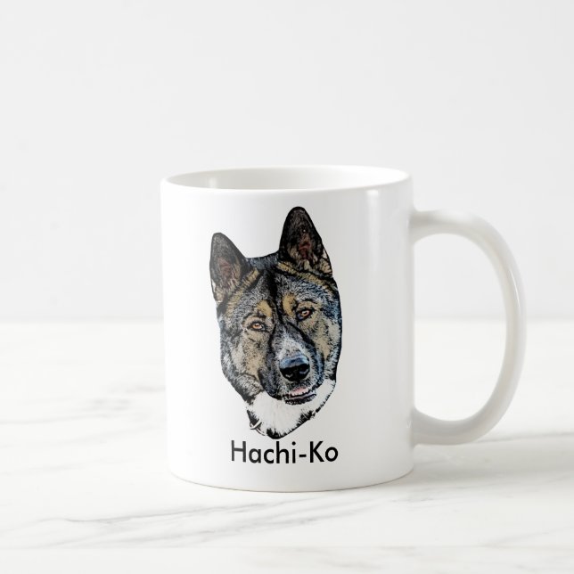 Mug: Hachi-Ko Coffee Mug (Right)