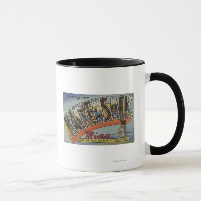 Mug Hackensack, Minnesota - Scènes de grandes lettres (Droite)